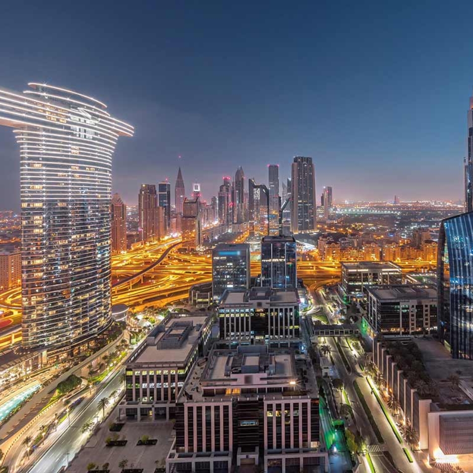 A-modern-Dubai-skyline